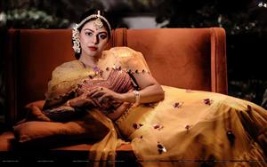 An Indian film actress and model - Monal Gajjar`s ethnic avatar